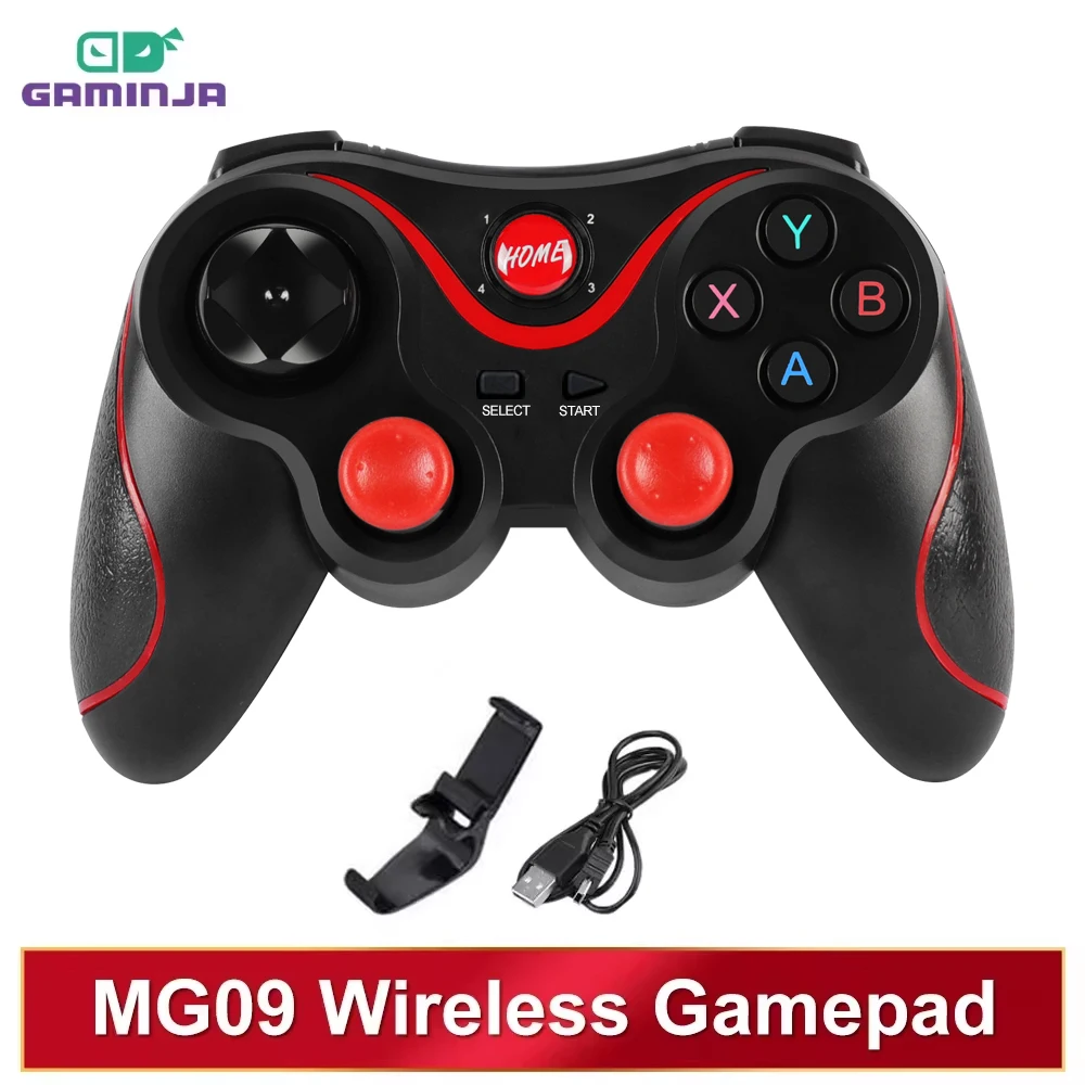 Pc Gaming Emulator - Gamepad Bluetooth nirkabel, Gamepad PC pengendali