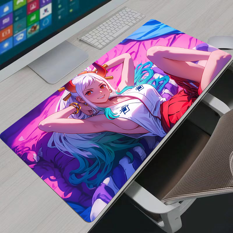 Pc Gaming Aesthetic - One Piece Yamato Mouse Pad Notbook
