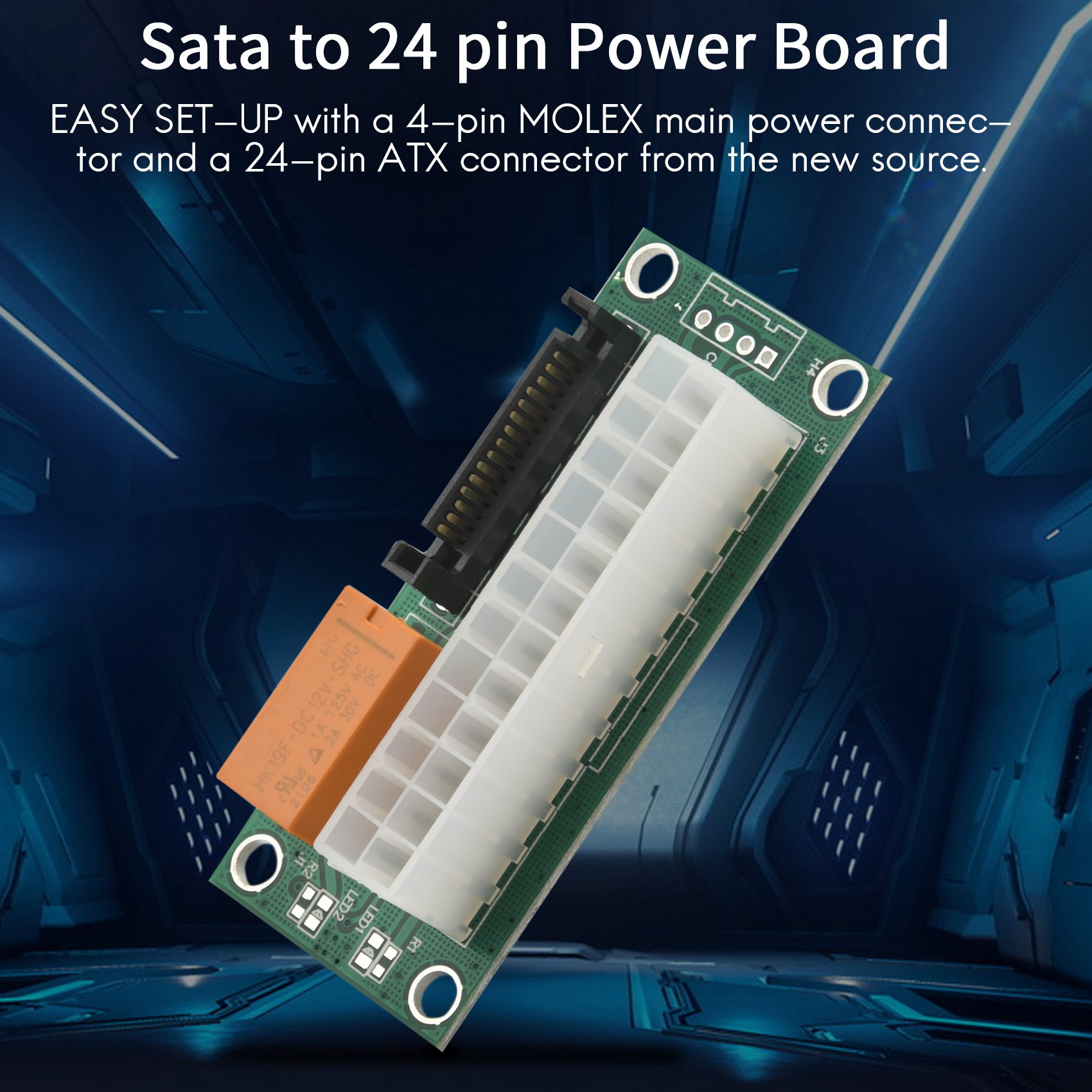 Atx Power Supply - SuperDeals Power Board Dual PSU Beberapa