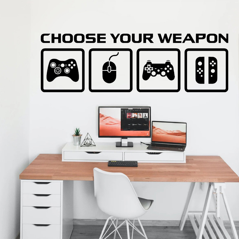 Pc Gaming Wallpaper - Stiker Dinding Dekorasi Video Game Pilih