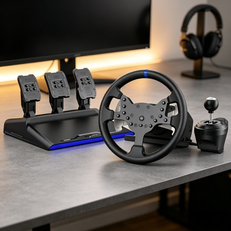 Pc Gaming Windows 7 - V99 3.2Nm Force Feedback Racing Steering