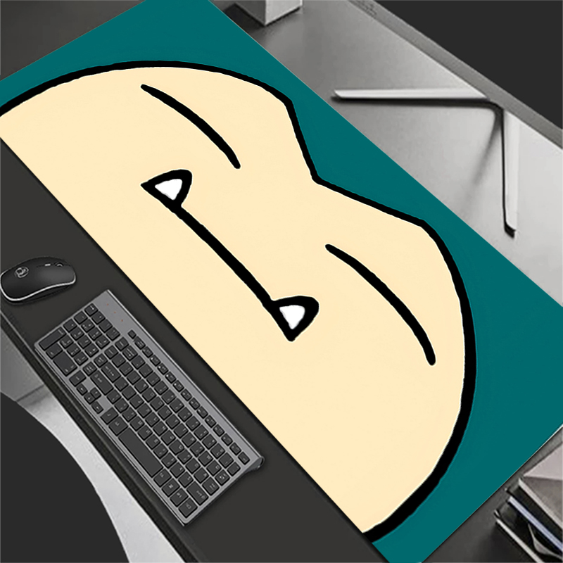 Pc Gaming Aesthetic - Alas Mouse E-sport Besar Karet Fleksibel