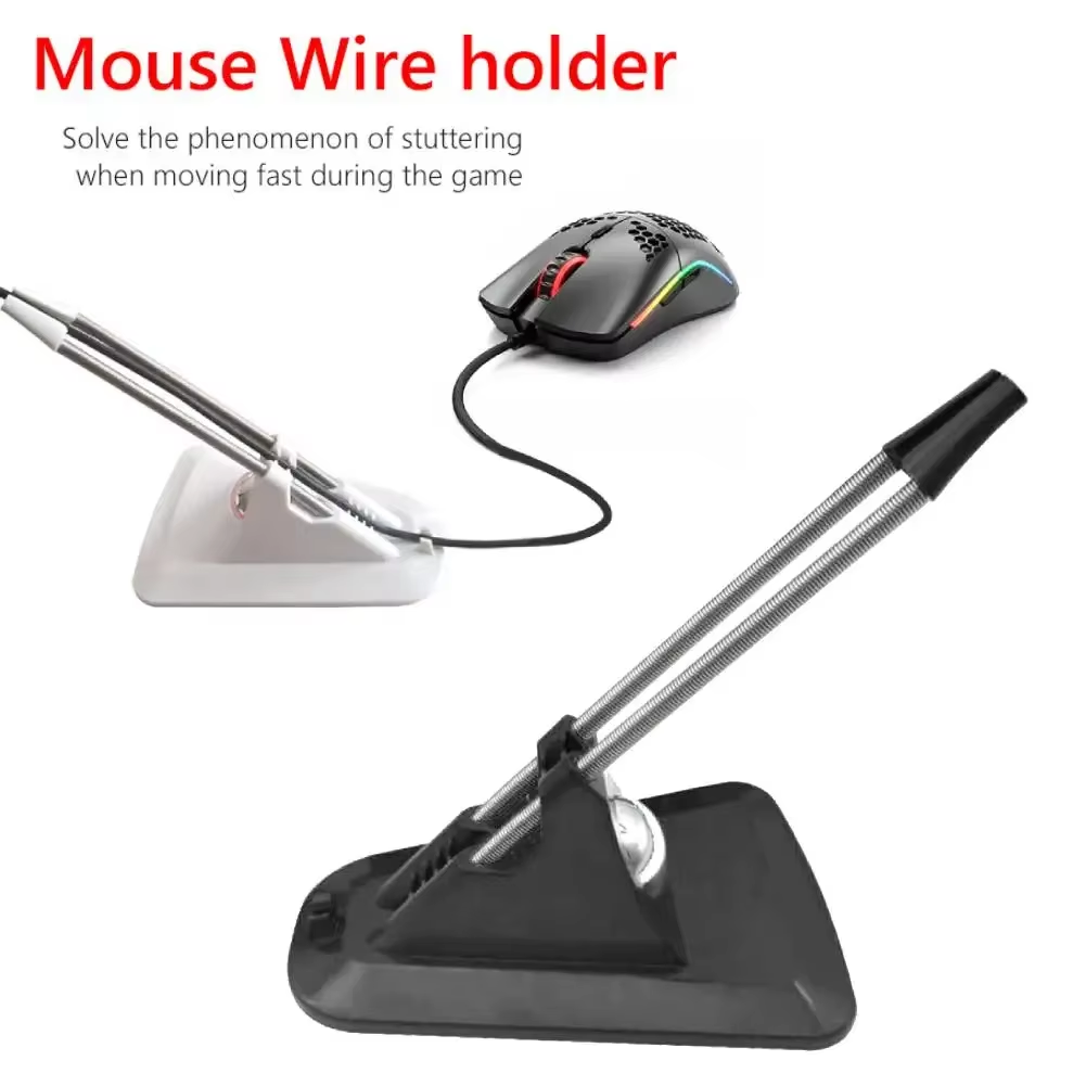 Mouse Bungee Holder - Penahan Kabel Mouse Komputer PC, Klip