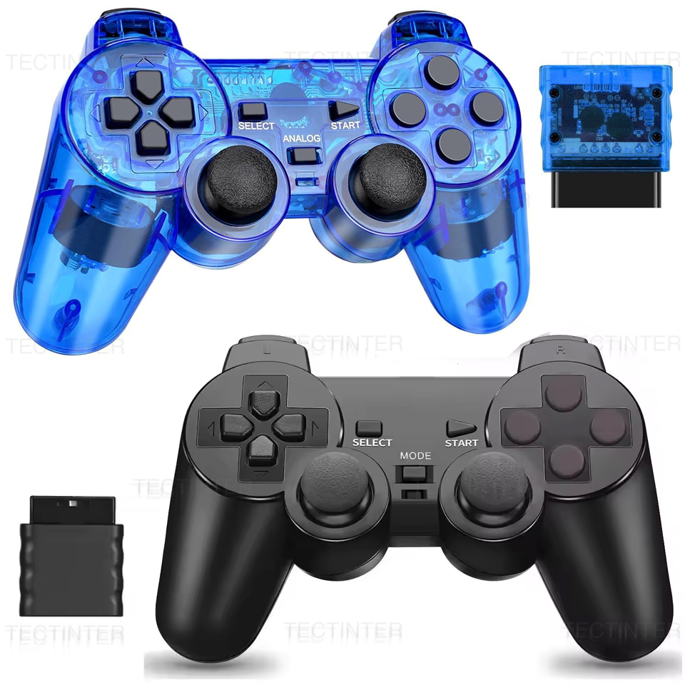 Pc Gaming Emulator - Gamepad Nirkabel untuk Sony PS2/PS1 Pengontrol