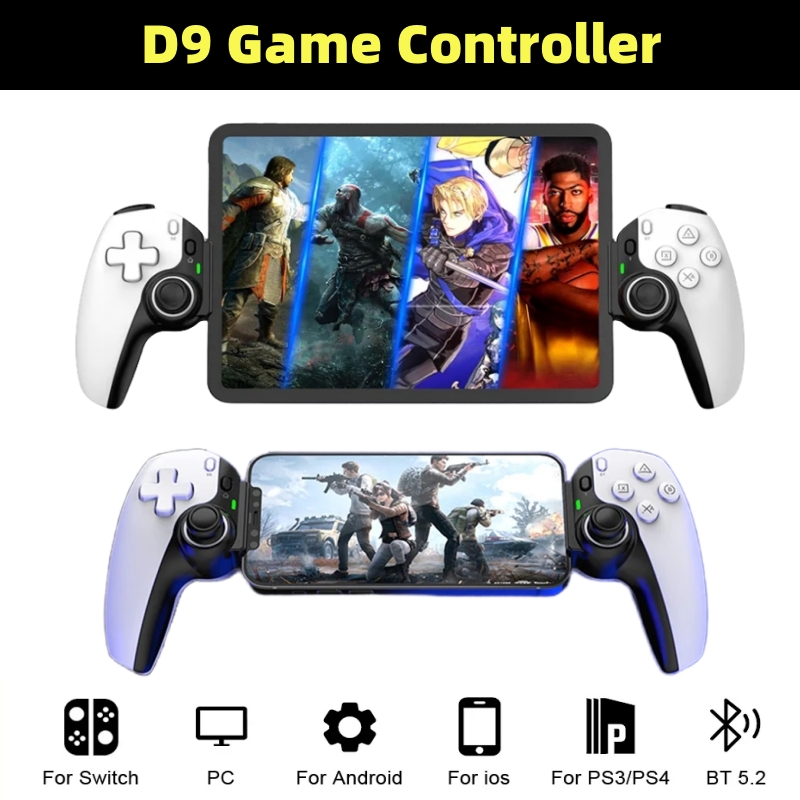 Pengontrol Tablet D9 Pegangan  - Pc Gaming Emulator ulasan dan harga