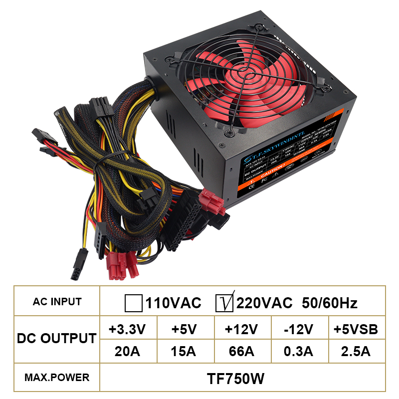 PSU ATX 750W Gold, Unit Catu D - Pc Unit For Gaming ulasan dan harga