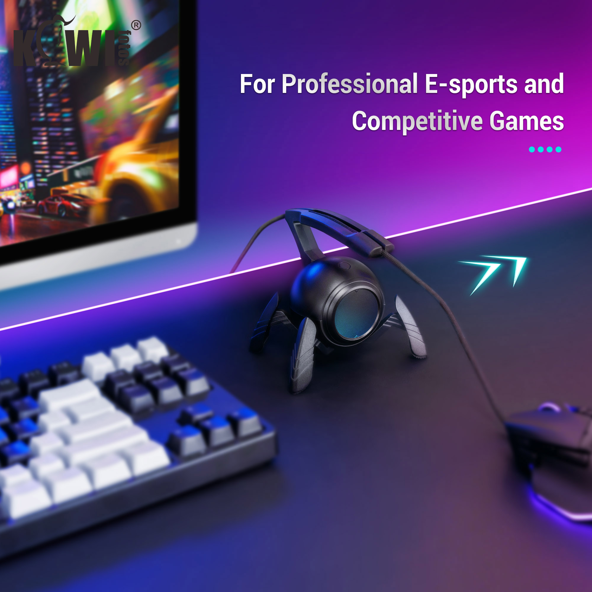 Pemegang kabel Mouse Gaming, p - Mouse Bungee Holder ulasan dan harga