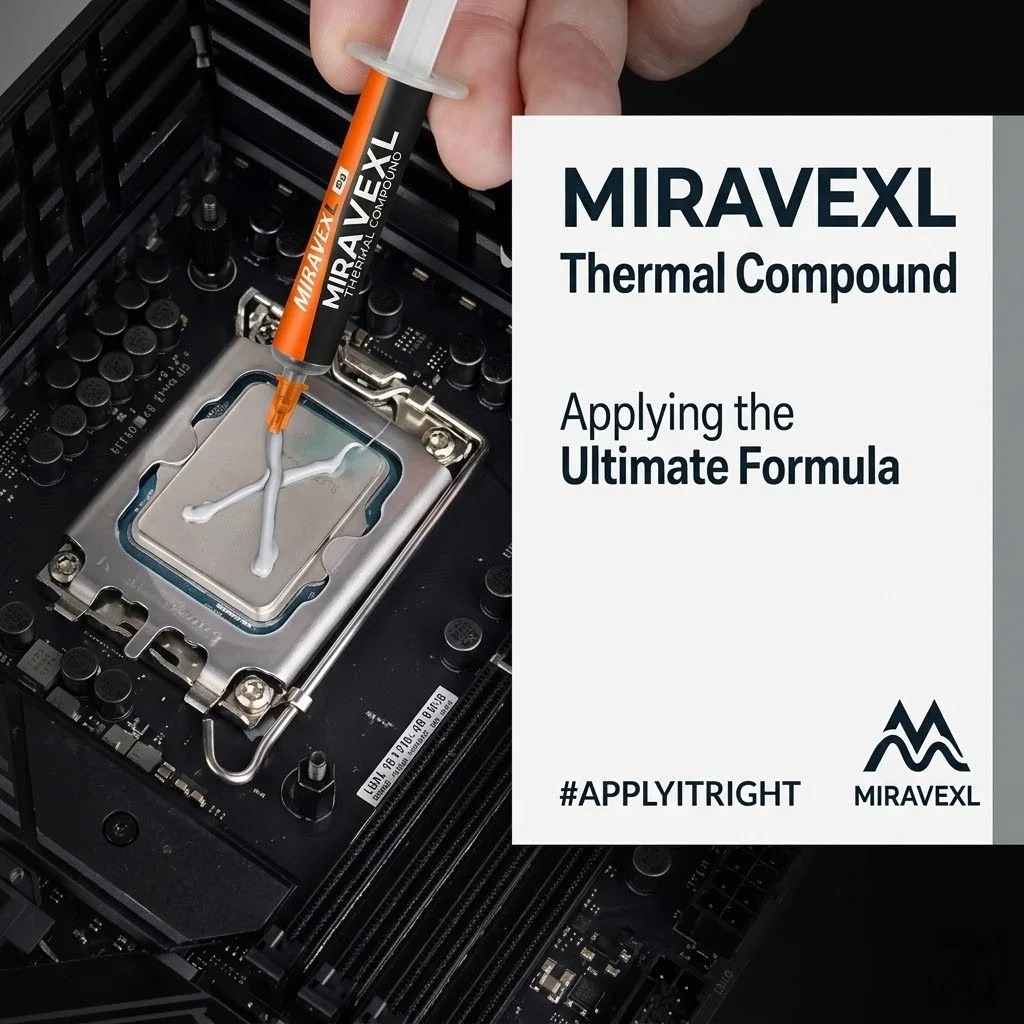 MIRAVEXL 8g Pasta Termal Tahan - Pc Gaming Cpu ulasan dan harga