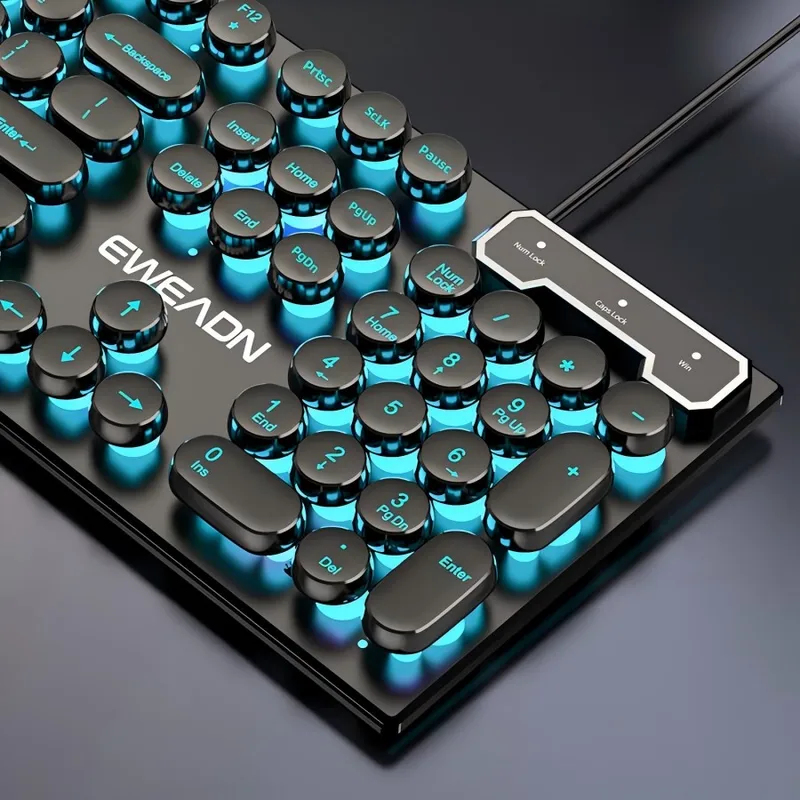 Set Keyboard dan Mouse Retro P - Pc Gaming Keyboards ulasan dan harga