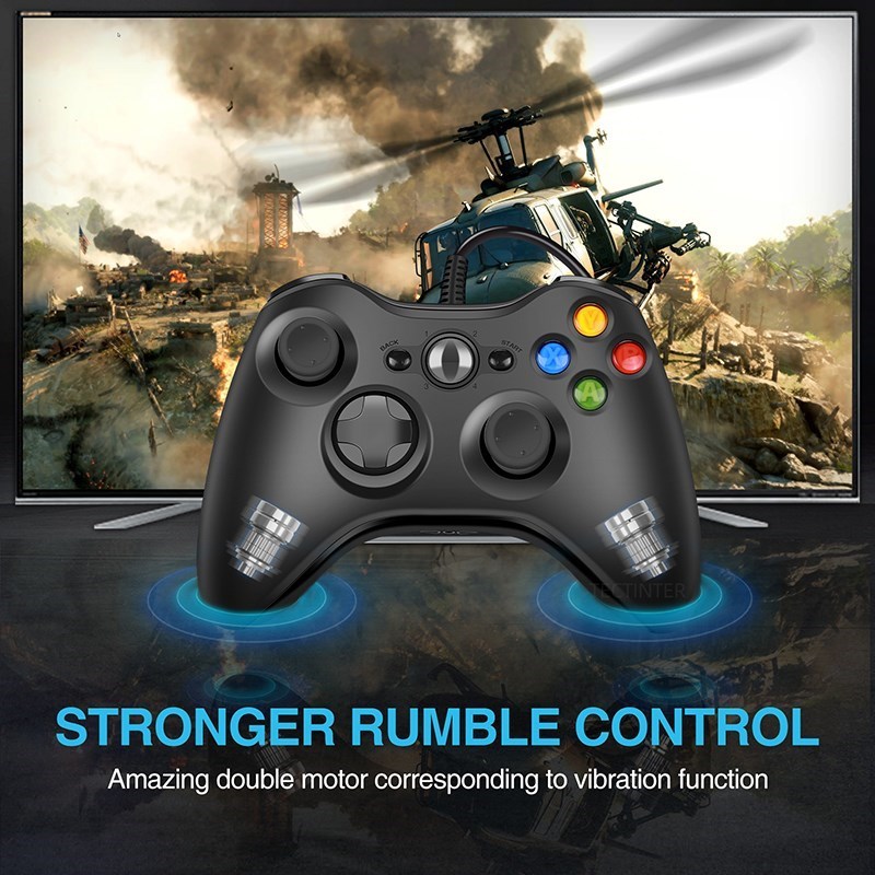 Pengontrol Game berkabel USB,  - Pc Gaming Emulator ulasan dan harga