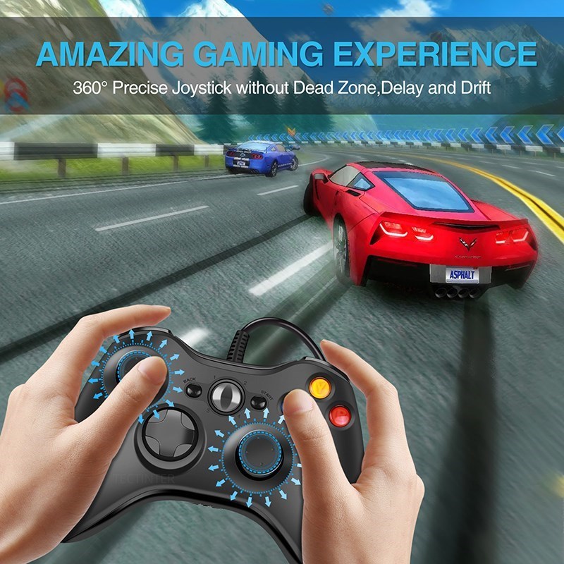 Pengontrol Game berkabel USB,  - Pc Gaming Emulator ulasan dan harga