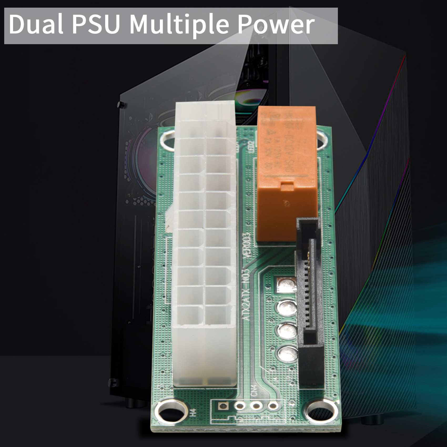SuperDeals Power Board Dual PS - Atx Power Supply ulasan dan harga