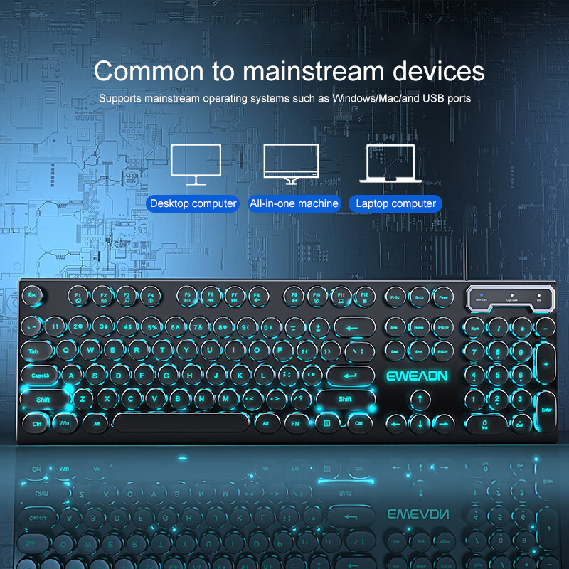 Keyboard Gaming Mesin Ketik EW - Pc Gaming Keyboards ulasan dan harga