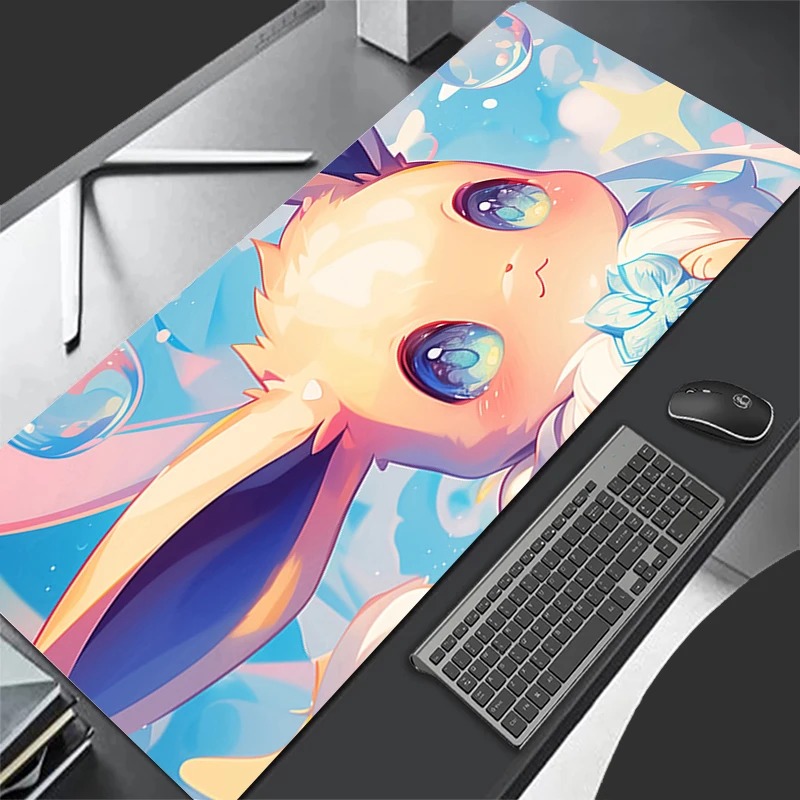 P-Pokemon Eevee Anime Gaming M - Pc Gaming Aesthetic ulasan dan harga