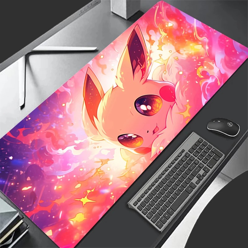 P-Pokemon Eevee Anime Gaming M - Pc Gaming Aesthetic ulasan dan harga