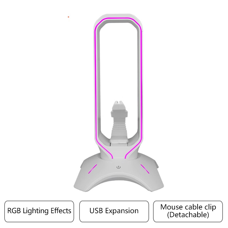 Stands Headphone Gaming RGB de - Mouse Bungee Holder ulasan dan harga