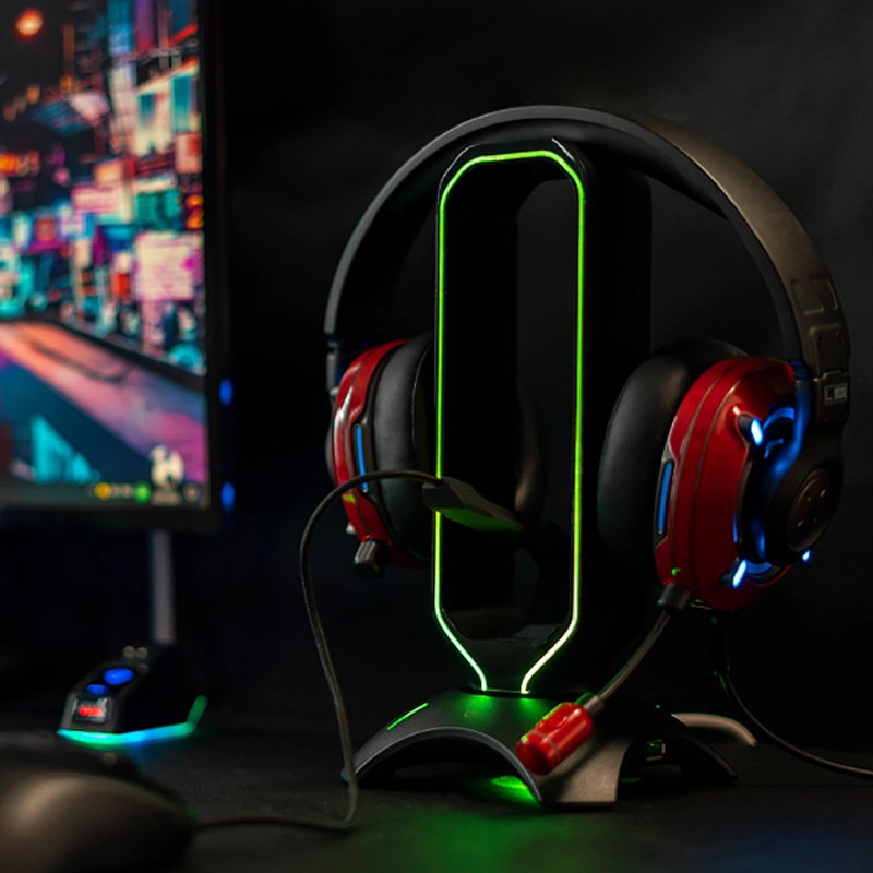 Stands Headset RGB dengan Peny - Mouse Bungee Holder ulasan dan harga