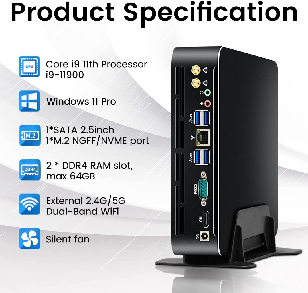 Partaker Mini PC Intel Generas - Pc Gaming Cpu ulasan dan harga