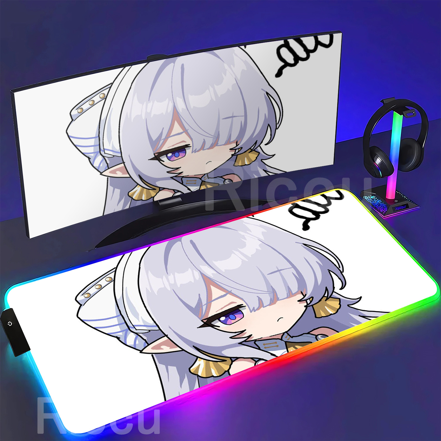 Alas Mouse RGB Velina Airgid Z - Pc Gaming Kawaii ulasan dan harga