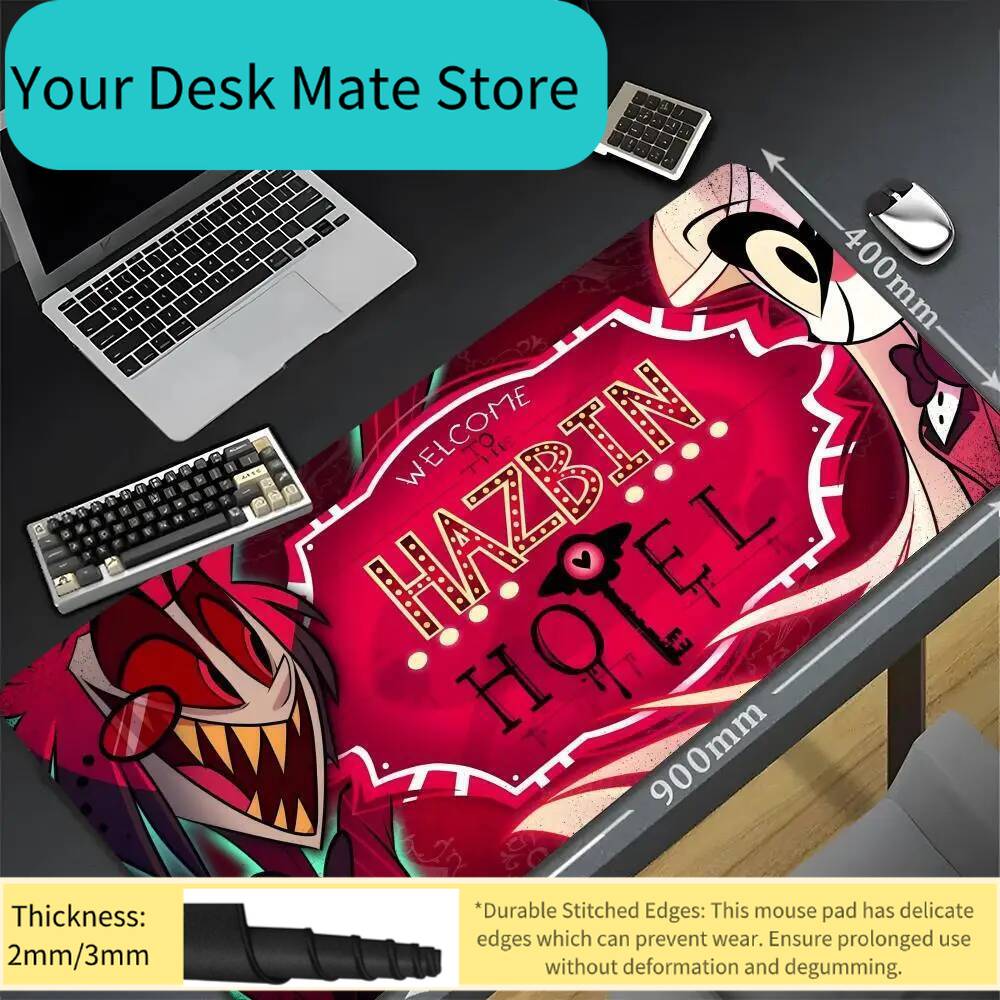 HazbinS H-Hotels AlastorS Mous - Pc Gaming Kawaii ulasan dan harga
