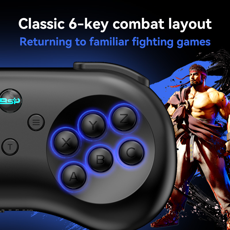 BSP-Y04 Wireless Hall Effect J - Pc Gaming Emulator ulasan dan harga