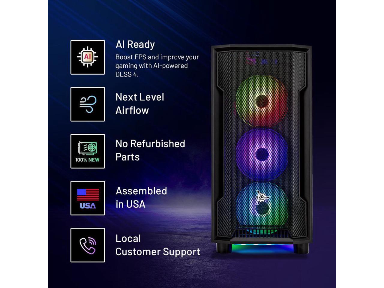 Skytech Gaming Shadow Gaming P - Pc Unit For Gaming ulasan dan harga