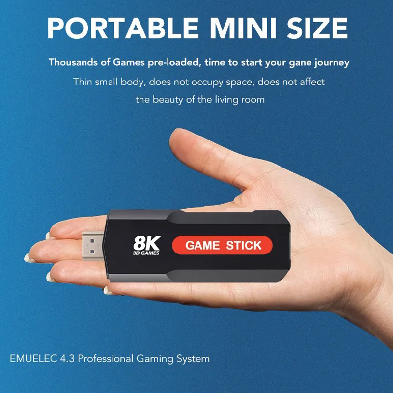 X2 Game Stick HD 4K 8K 3D Kons - Pc Gaming Emulator ulasan dan harga