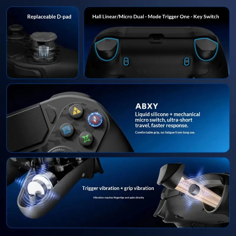 AceGamer D4 Wireless Steam Con - Pc Gaming Emulator ulasan dan harga