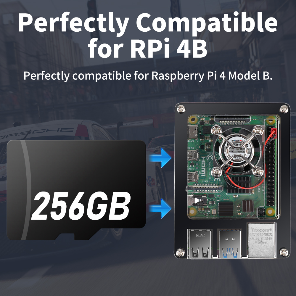 Kartu Game TF, Raspberry Pi 4B - Pc Gaming Emulator ulasan dan harga