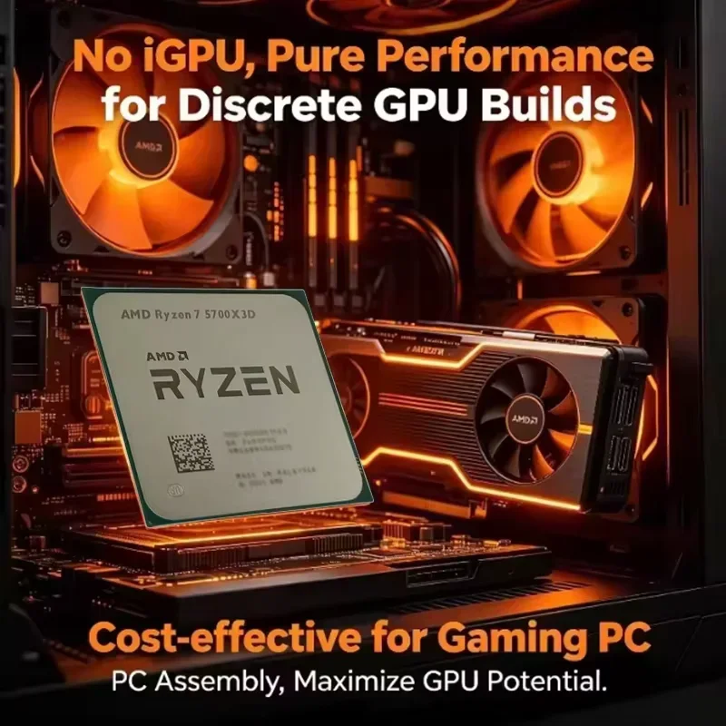 AMD Ryzen 7 5700X3D R7 5700X3D - Pc Gaming Cpu ulasan dan harga
